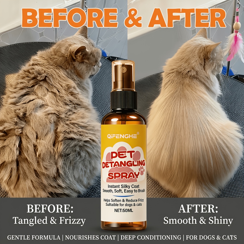 Hair Care Formulation - สเปรย์ดูแลขนสัตว์เลี้ยงและครีมนวดผมสูตรช่วยให้ขนเรียบลื่นทันที บำรุงล้ำลึก ขจัดปมขน ช่วยเพิ่มความชุ่มชื้น