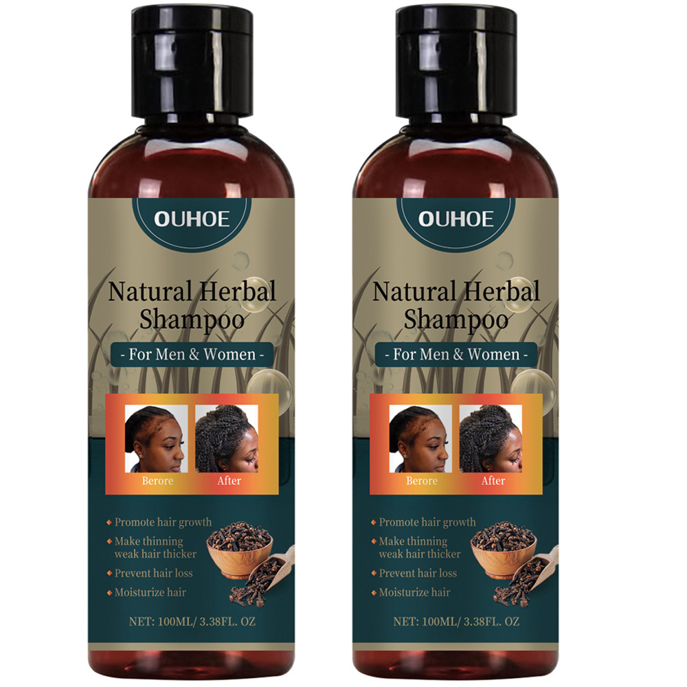 Hair Care Natural Ingredients - 2 ชิ้น x 100 มล. แชมพูปลูกผม