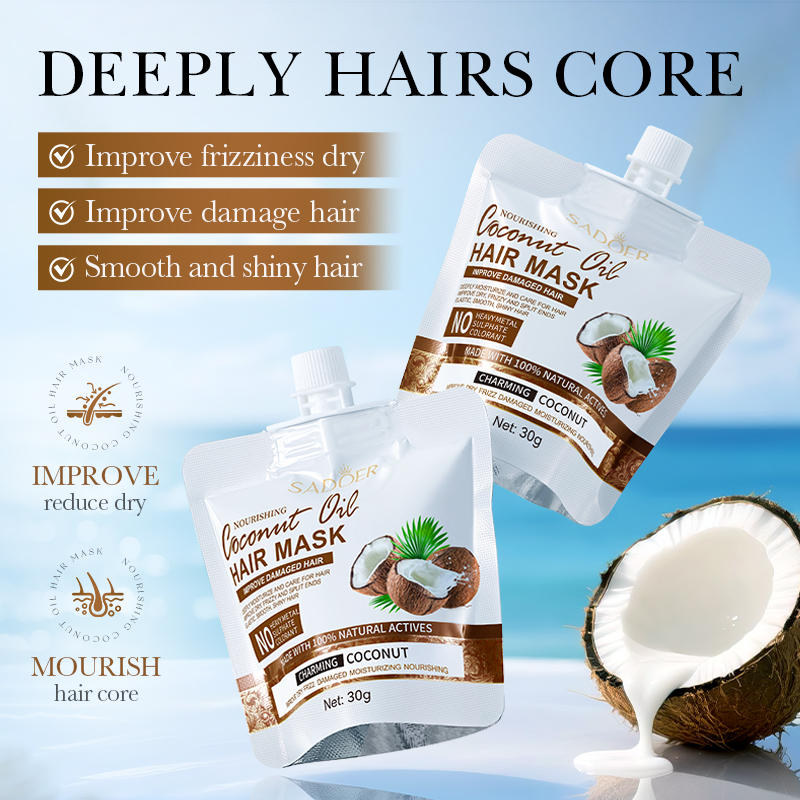 Hair Care Keratin - มาส์กผมเคราตินมหัศจรรย์ 5 วินาที ซ่อมแซมผมเสีย ชี้ฟู นุ่มลื่น