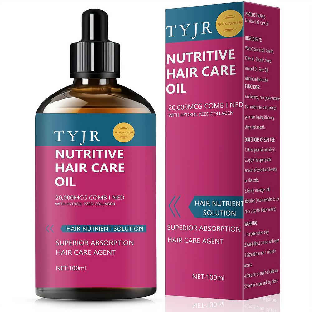 Hair Care For Hair Growth - น้ำมันหอมระเหยบำรุงเส้นผมคอลลาเจน บำรุงเส้นผมให้เงางาม แข็งแรง ป้องกันผมร่วง ลดปัญหาผมแตกปลาย สำหรับผู้หญิง