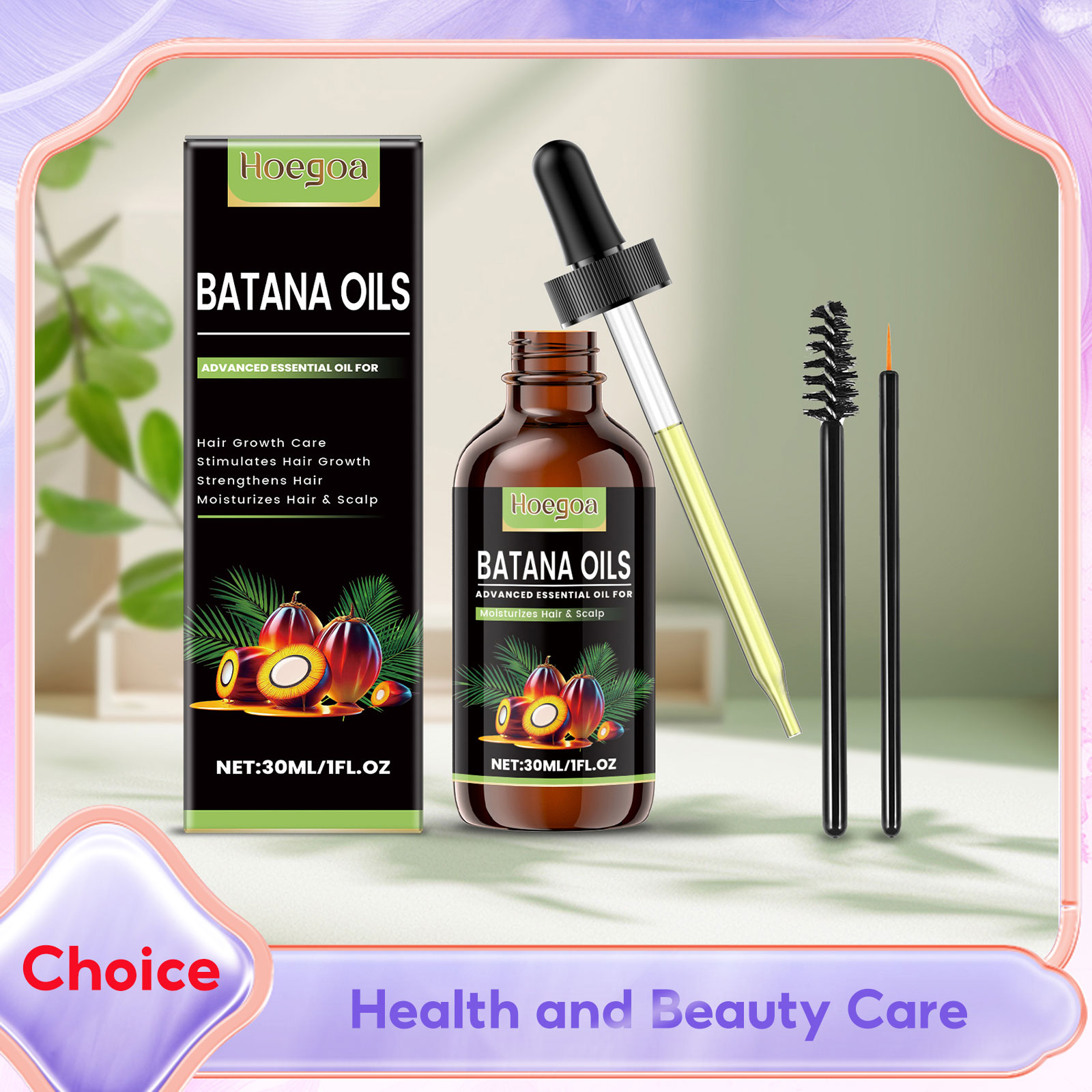 Hair Care For Hair Growth - Batana Oil สําหรับ Hair Growth Revitalizing