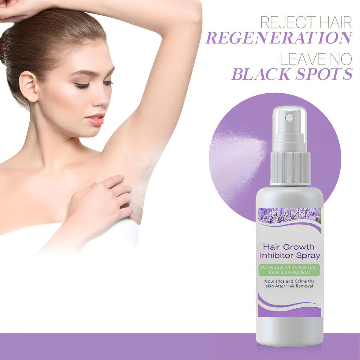 Hair Care Cream - ถาวรกําจัดขน Inhibitor สเปรย์เคราบิกินี่ Intimate ขารักแร้ไม่เจ็บปวด Facial