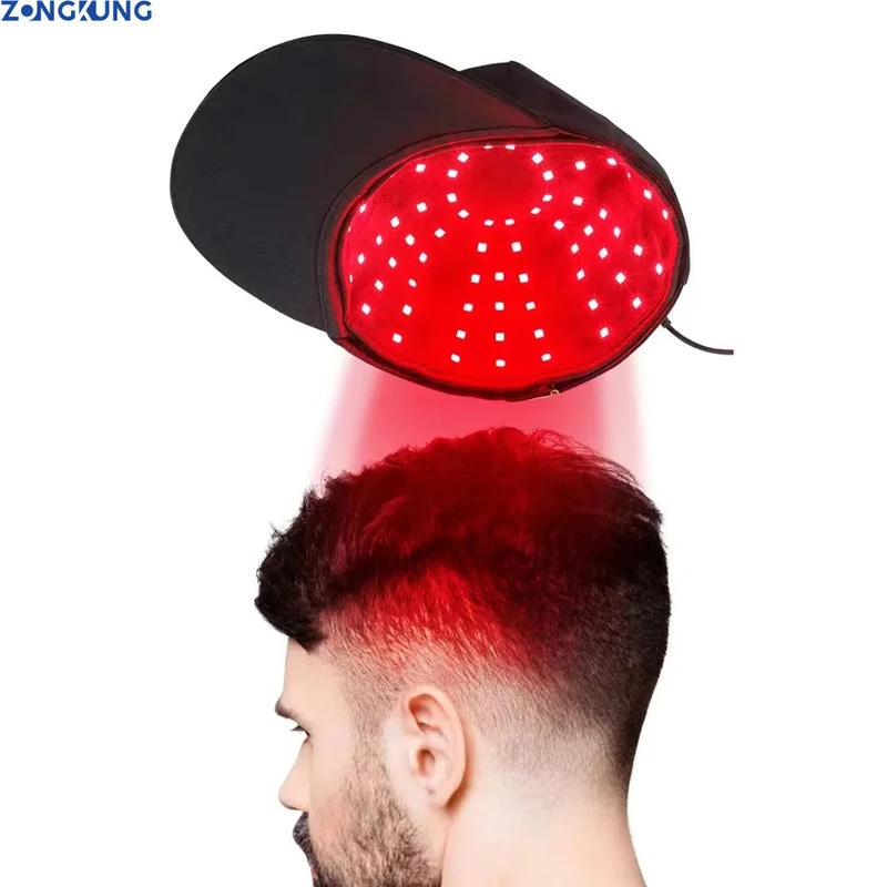 Hair Care For Hair Growth - หมวกบำบัดผมด้วยแสงสีแดงอินฟราเรด 660nm 850nm ป้องกันผมร่วง บำรุงหนังศีรษะ ช่วยเร่งการเจริญเติบโตของเส้นผม