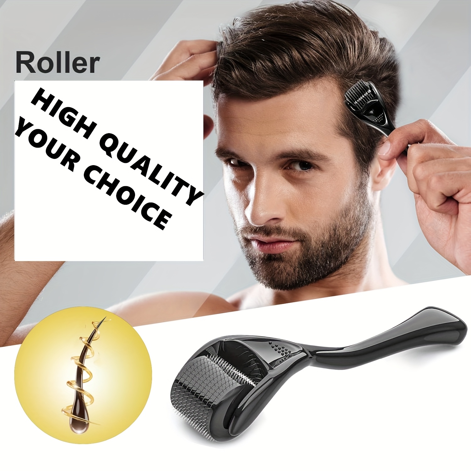 Men Beard Growth Roller Kit Me - Hair Care For Hair Growth บทวิจารณ์และราคา