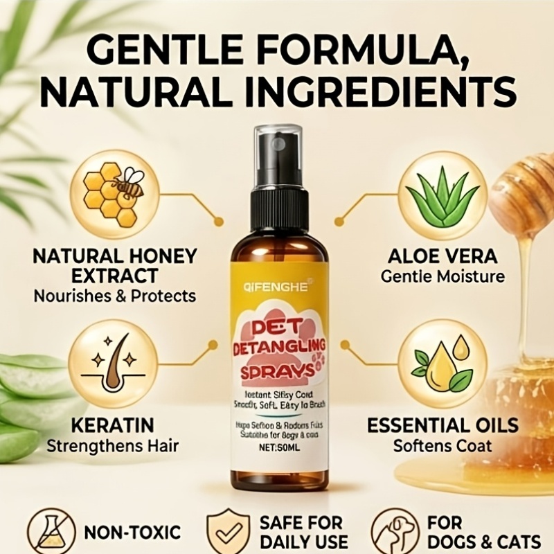 สเปรย์ดูแลขนสัตว์เลี้ยงและครีม - Hair Care Formulation บทวิจารณ์และราคา