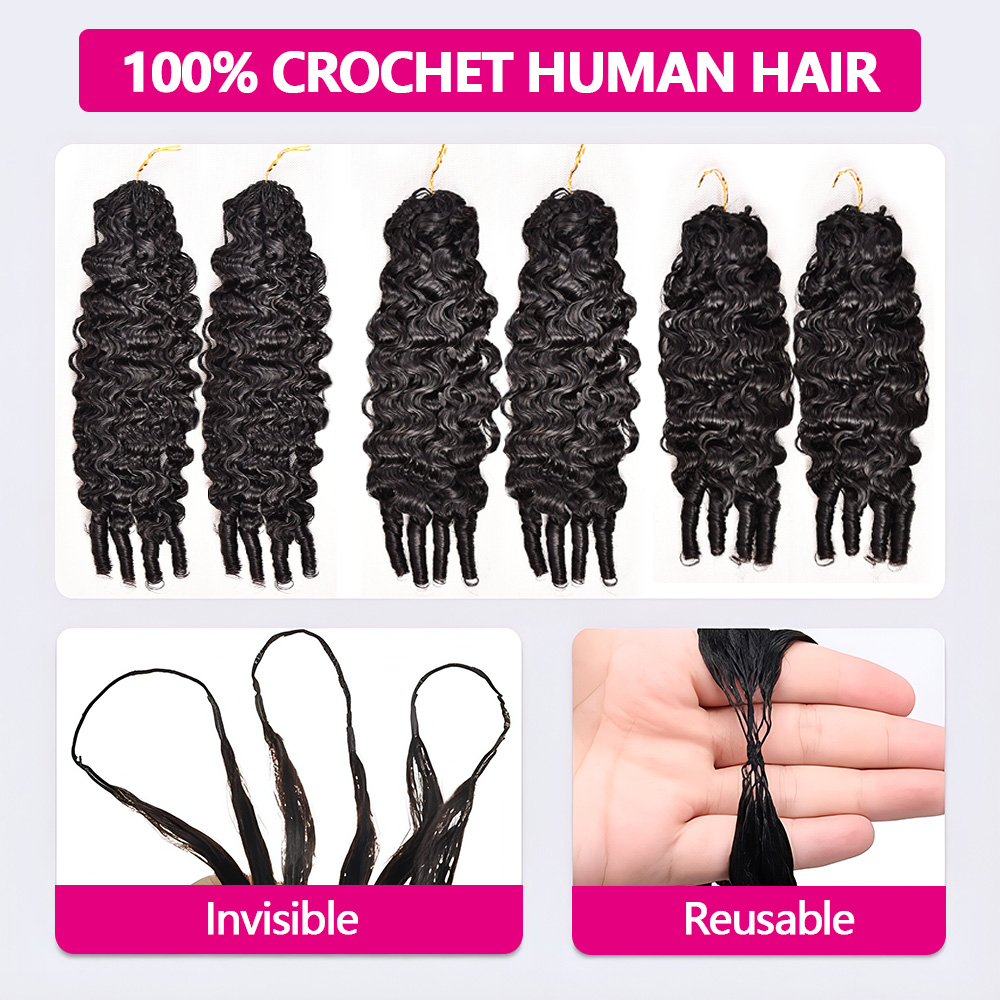 ผมต่อแบบโครเชต์ 14 16 18 นิ้ว  - Hair Care Formulation บทวิจารณ์และราคา