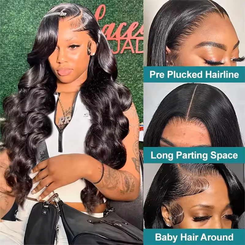 วิกผมแท้แบบลูกคลื่น ความหนาแน่ - Lace Front Wig บทวิจารณ์และราคา
