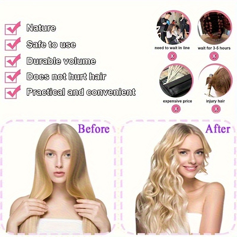 ที่ม้วนผมรูปเห็ด 10/30 ชิ้น ที - Hair Care Formulation บทวิจารณ์และราคา