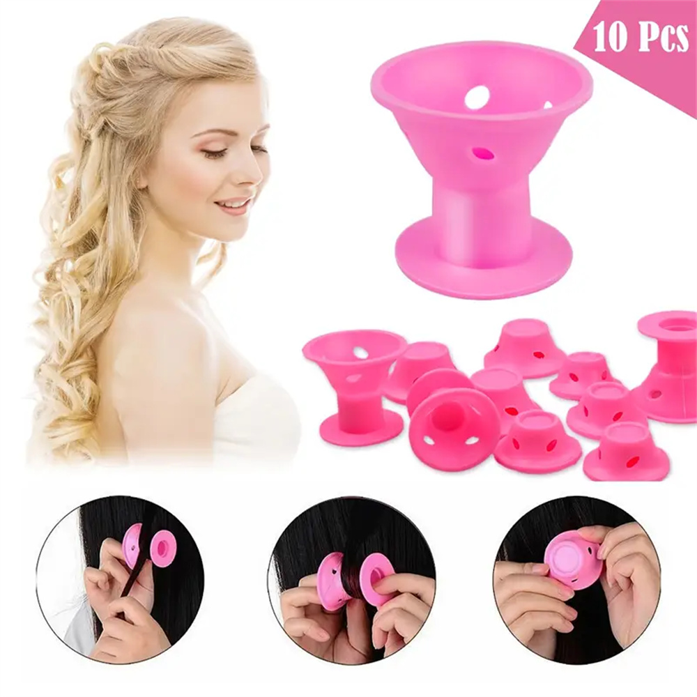 10/20pcs เห็ดผม Curlers Soft G - Hair Care Formulation บทวิจารณ์และราคา