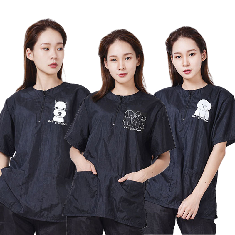 S-3XL Pet Groomer Jacket Pet S - Hair Care Hospital บทวิจารณ์และราคา
