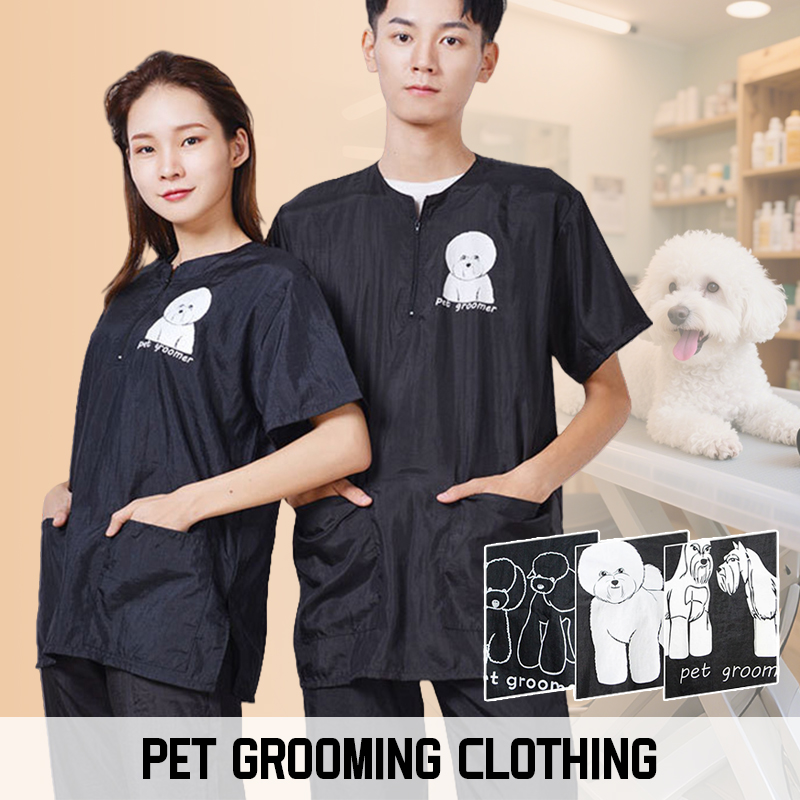 S-3XL Pet Groomer Jacket Pet S - Hair Care Hospital บทวิจารณ์และราคา