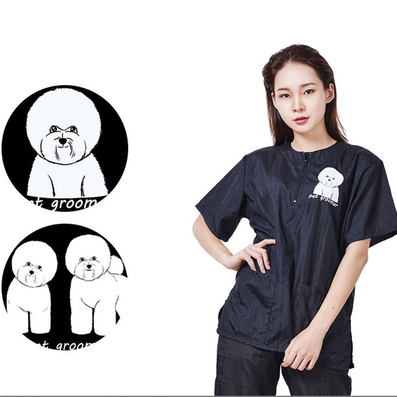 S-3XL Pet Groomer Jacket Pet S - Hair Care Hospital บทวิจารณ์และราคา