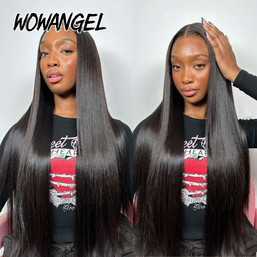 วิกผมตรง WOWANGEL แบบผูกเชือกด - Lace Front Wig บทวิจารณ์และราคา