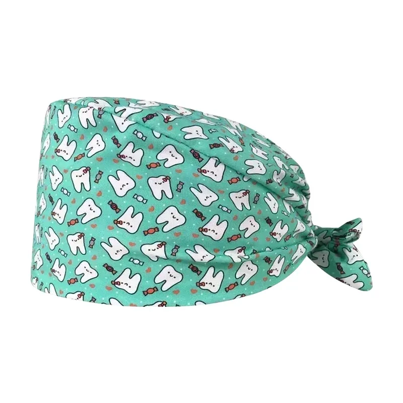 หมวกผ่าตัดพิมพ์ลายผ้าฝ้ายขัดผิ - Hair Care Hospital บทวิจารณ์และราคา