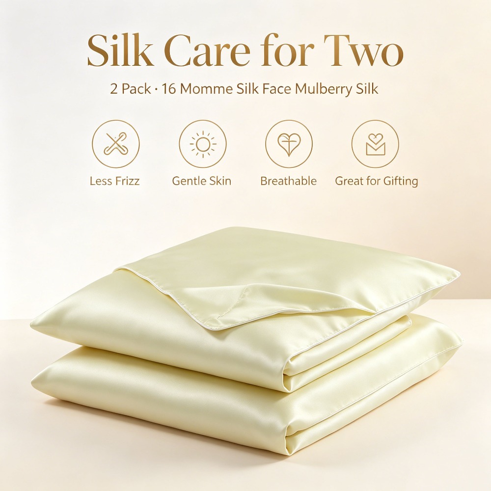 ชุดปลอกหมอนผ้าไหมมัลเบอร์รี่ 1 - Hair Care Hospital บทวิจารณ์และราคา