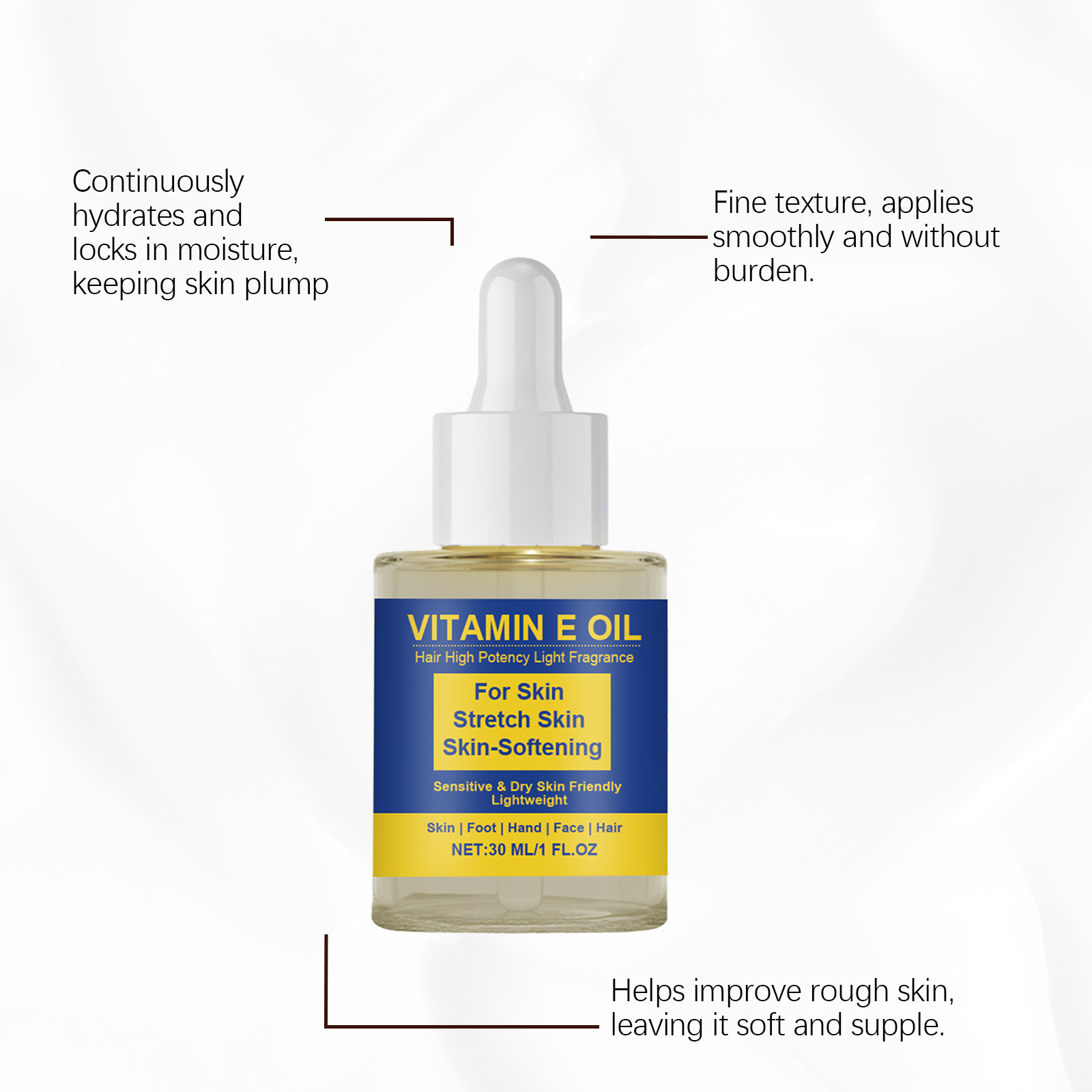 น้ำมันวิตามินอี - ให้ความชุ่มช - Hair Care Cream บทวิจารณ์และราคา