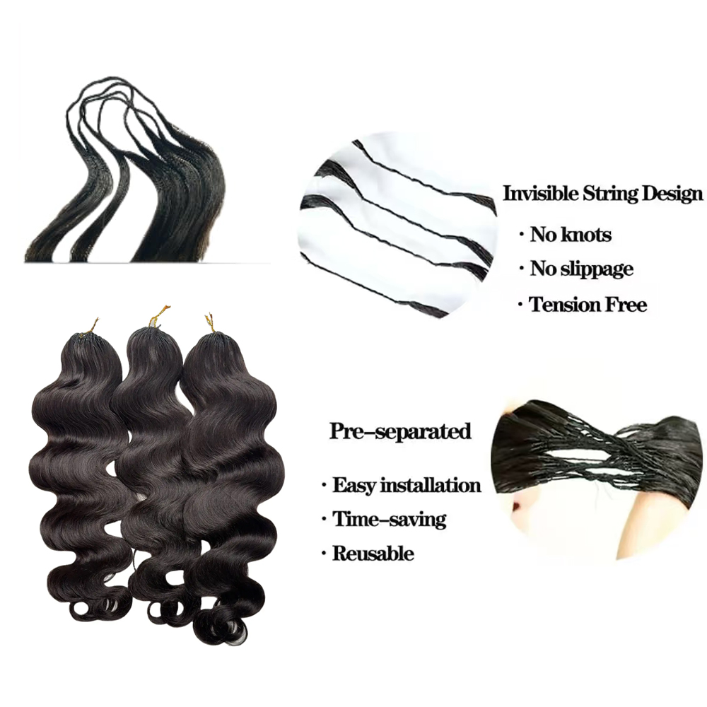 ผมต่อแบบโครเชต์ไร้ปม แยกช่อสำเ - Hair Care Formulation บทวิจารณ์และราคา