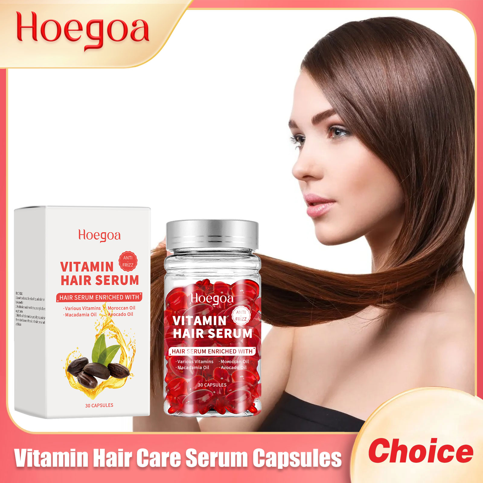 วิตามินเซรั่มบํารุงเส้นผมแคปซู - Hair Care For Hair Growth บทวิจารณ์และราคา