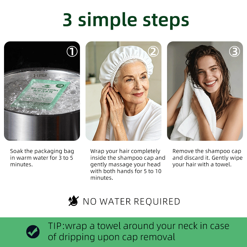 หมวกแชมพูแบบใช้แล้วทิ้ง ไม่ต้อ - Hair Care Hospital บทวิจารณ์และราคา