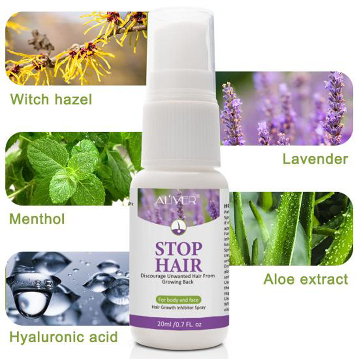 ถาวรกําจัดขน Inhibitor สเปรย์เ - Hair Care Cream บทวิจารณ์และราคา