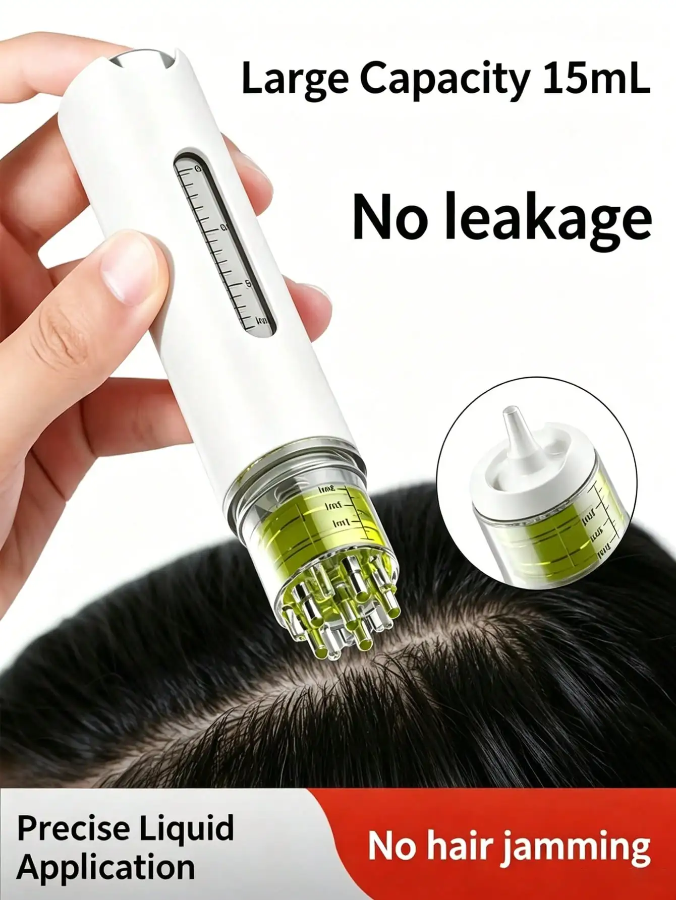 อุปกรณ์ทาเซรั่มบำรุงหนังศีรษะแ - Hair Care For Hair Growth บทวิจารณ์และราคา