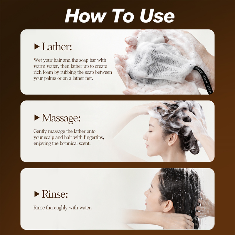 สบู่แชมพูสีดำสำหรับผมธรรมชาติ  - Hair Care Dandruff บทวิจารณ์และราคา