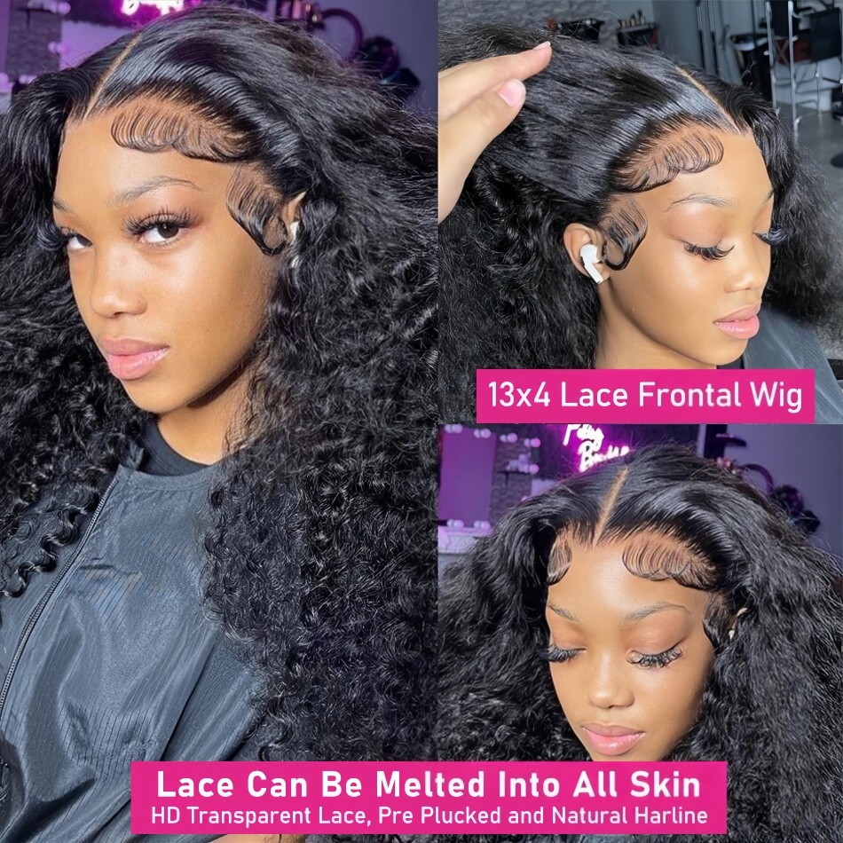 วิกผมลูกไม้แบบ Water Wave ความ - Lace Front Wig บทวิจารณ์และราคา